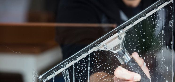 What should you not do when cleaning