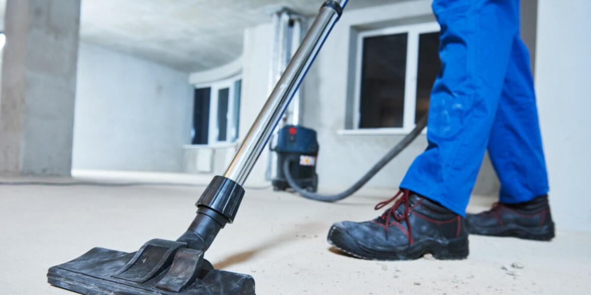 What is included in post construction cleaning