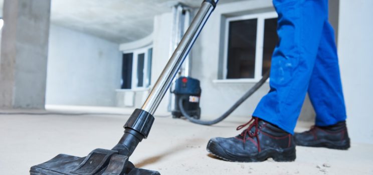 What is included in post construction cleaning