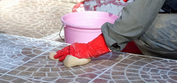 How do you remove construction dust from hardwood floors