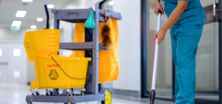 How do I calculate ROI of janitorial service for my business